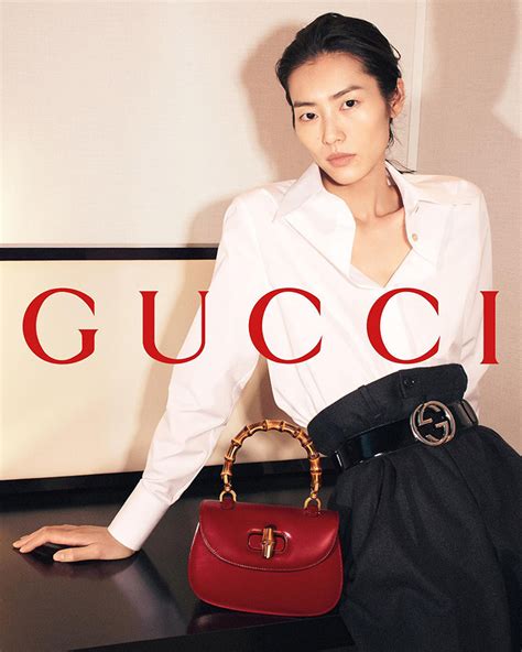 liu wen gucci bamboo.